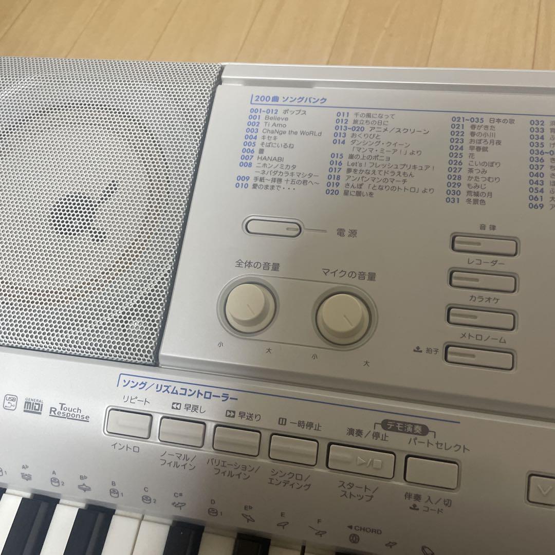 CASIO カシオ　電子ピアノ　電子キーボード LK-207✨良品♪上位モデル✨ LK-207 - 光ナビゲーションキーボード - 電子楽器 - CASIO