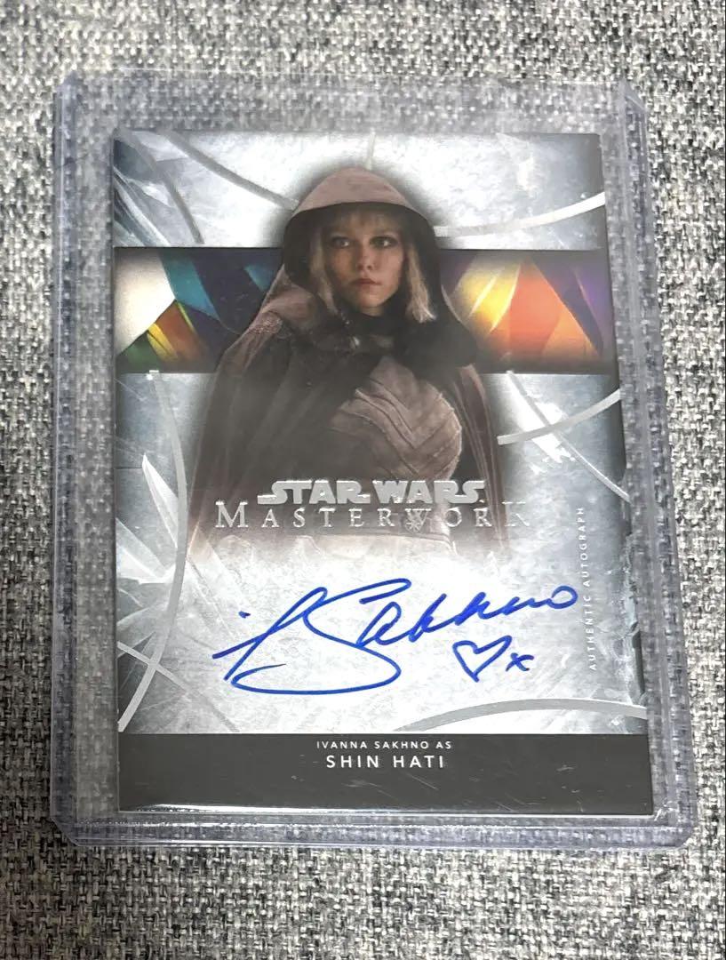 Topps STAR WARS SHIN HATI サイン