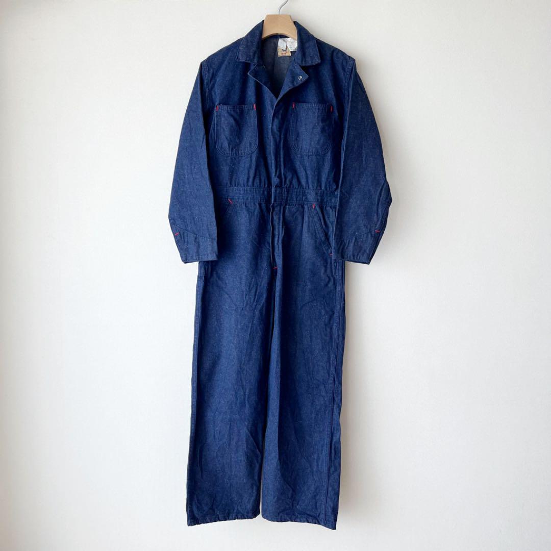 人気通販 美品 Benつなぎ デニム ビンテージ IbQPG-m91858420209 60s Wrangler Big 大得価特価