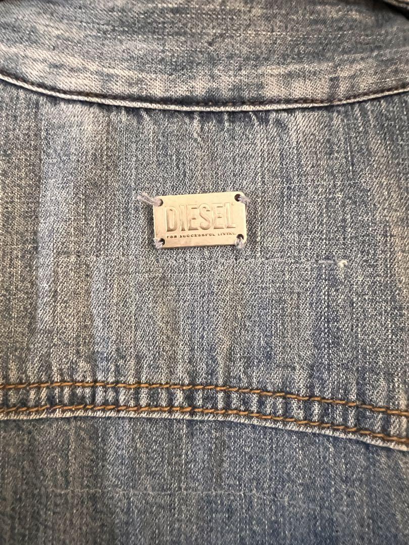 DIESEL⭐︎フルジップダンガリーワンピース⭐︎デニムシャツ