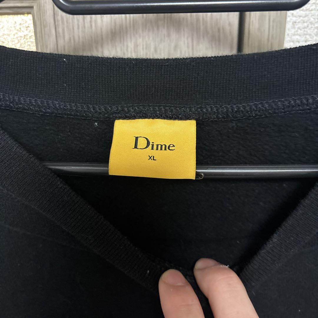 Dime ブラック トレーナー XL