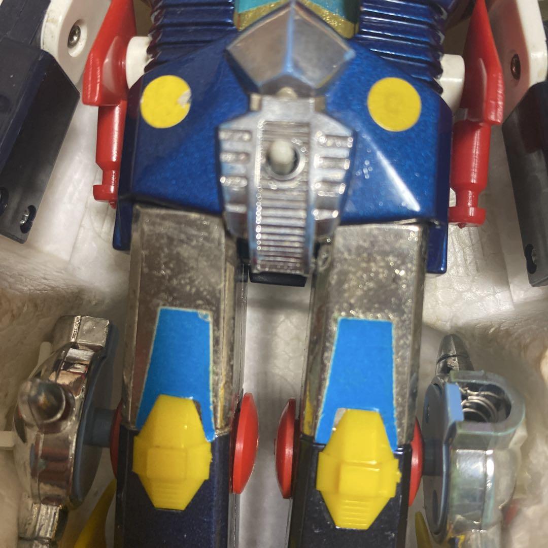 当時物 無敵超人 ザンボット3 ダイカスト 昭和 レトロ