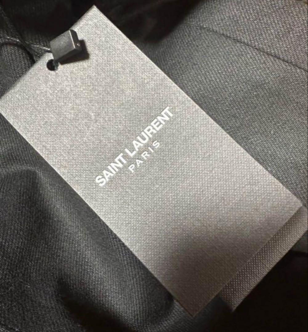 新品 SAINT LAURENT ブラック スキニージーンズ 28 黒　デニム