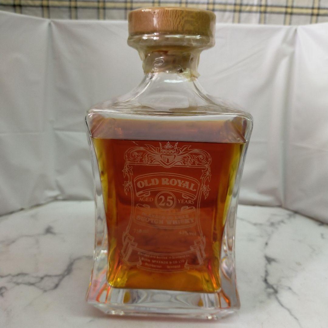 酒う【未開栓】古酒　OLD  25 YEARS スコッチ ウイスキー