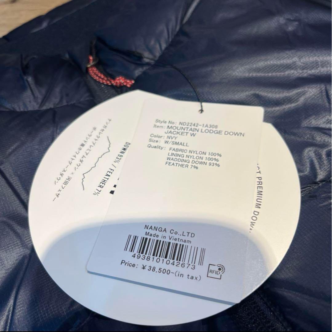 最終価格NANGAマウンテン ロッジ ダウンウィメンズ WS NAVY