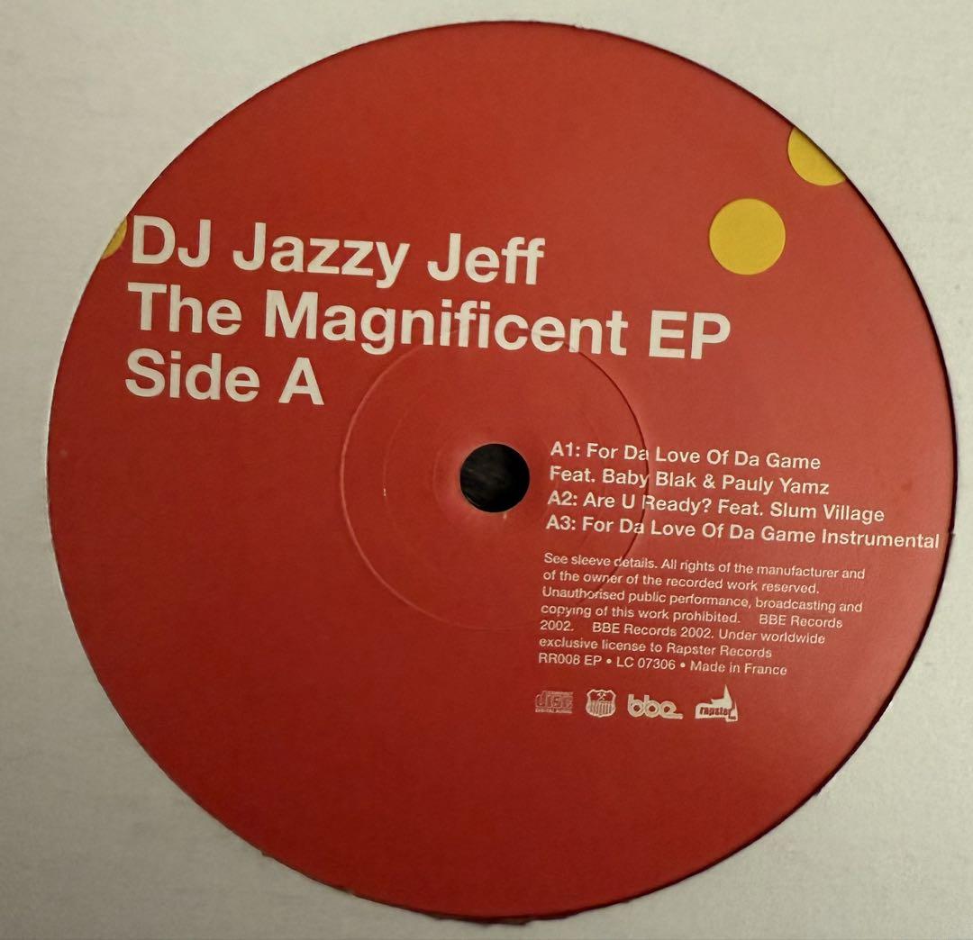 DJ Jazzy Jeff The Magnificent EP レコード