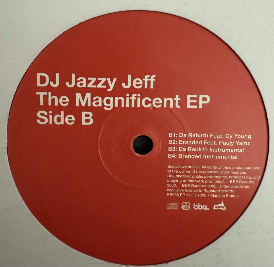 DJ Jazzy Jeff The Magnificent EP レコード