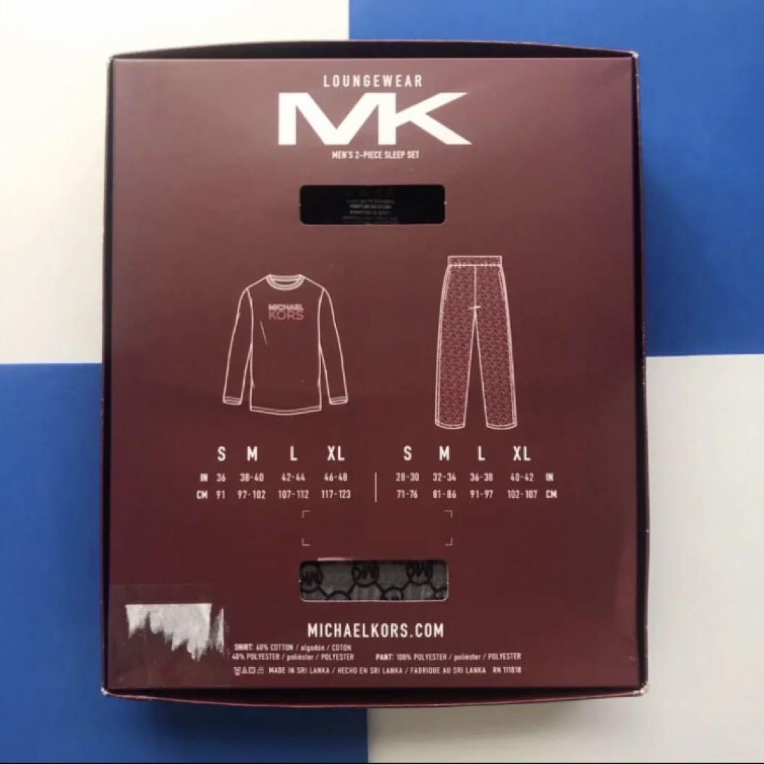 レア 新品 マイケルコース USA メンズ ルームウェア 上下セット S
