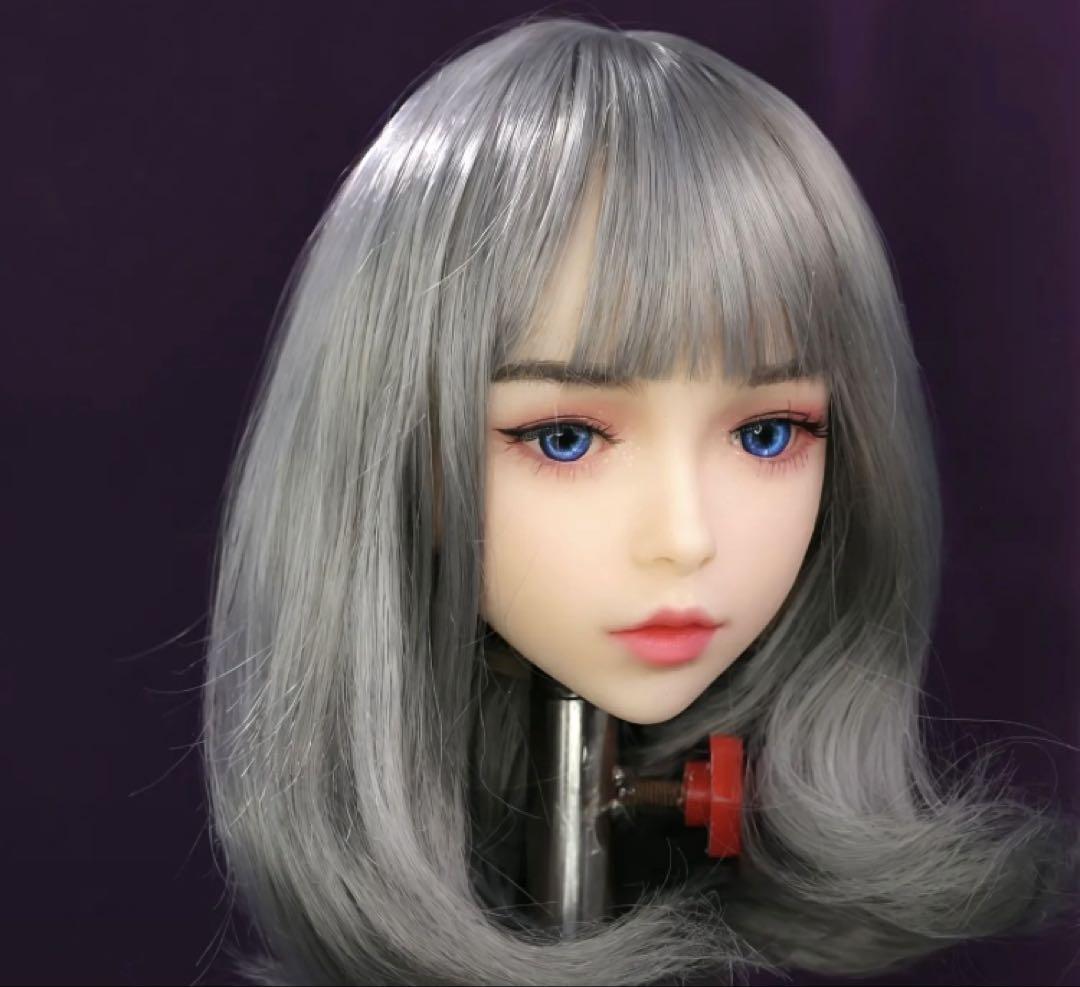 特売品❗️ドールヘッド 等身大 リアルドール シリコン TPE カスタムドール91