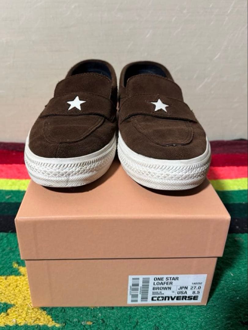 CONVERSE ADDICT ワンスター ローファー スエード27cm27cm Converse