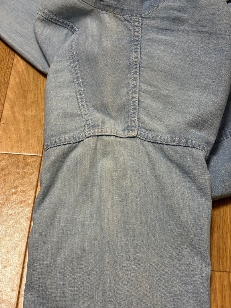 40s 50s US NAVY シャンブレーシャツ ヴィンテージ 古着 40s 50s US NAVY シャンブレーシャツ ヴィンテージ 古着