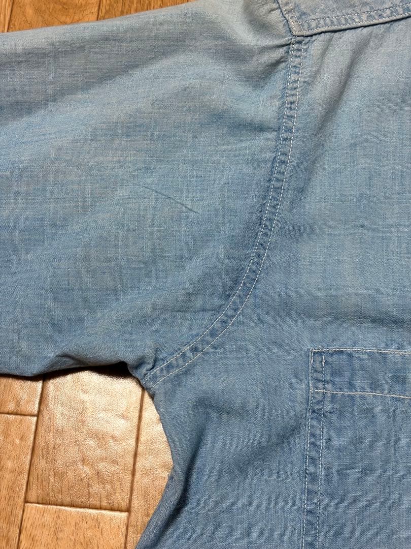 40s 50s US NAVY シャンブレーシャツ ヴィンテージ 古着 40s 50s US NAVY シャンブレーシャツ ヴィンテージ 古着