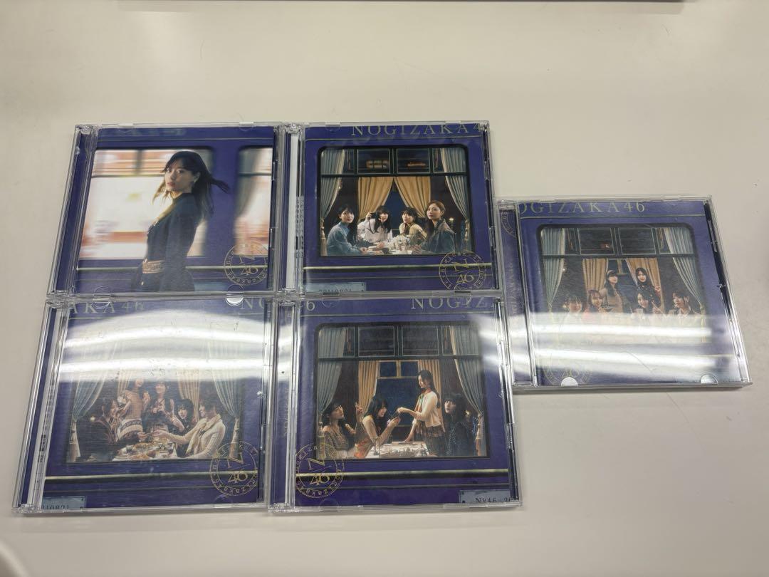 乃木坂46 チャンスは平等 全形態セット 未開封生写真つき