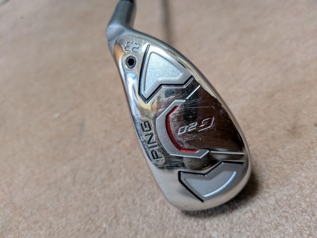 PING G20ハイブリッドユーティリティ 23度
