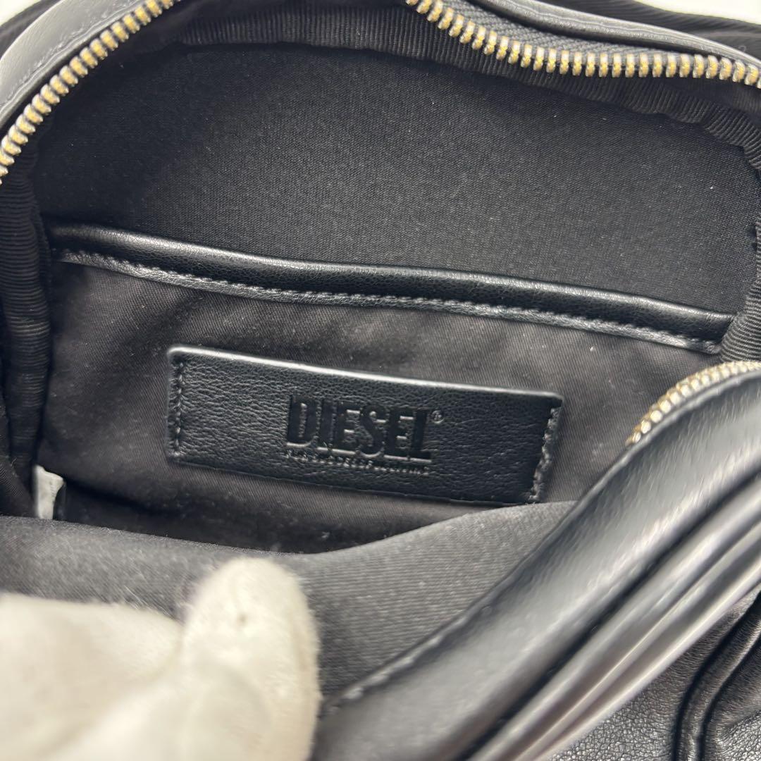 【極美品】DIESEL ディーゼル HOLI D ショルダーバッグ ブラック 黒