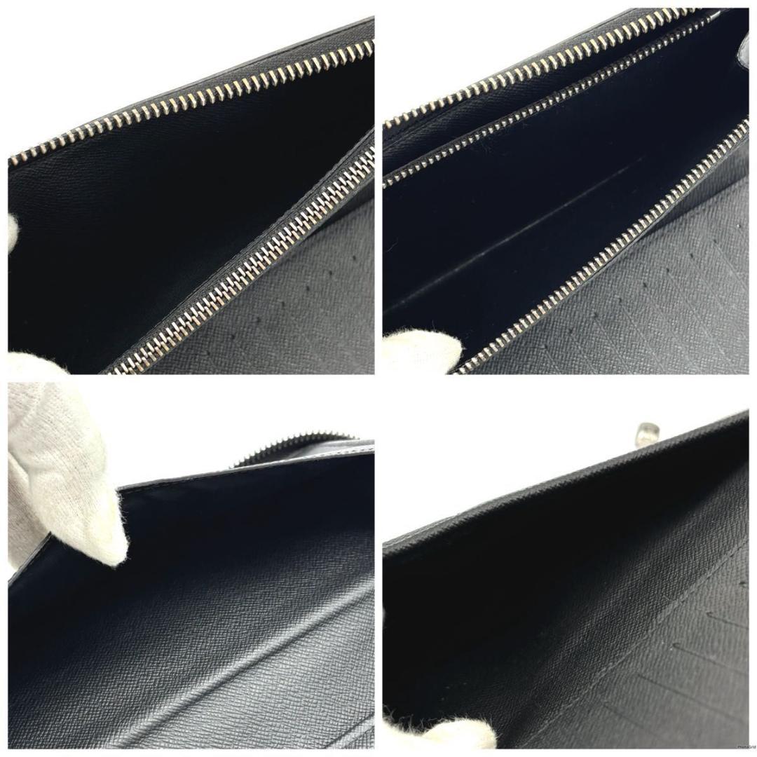 ルイヴィトン ジッピーウォレット ヴェルティカル モノグラム エクリプス 長財布