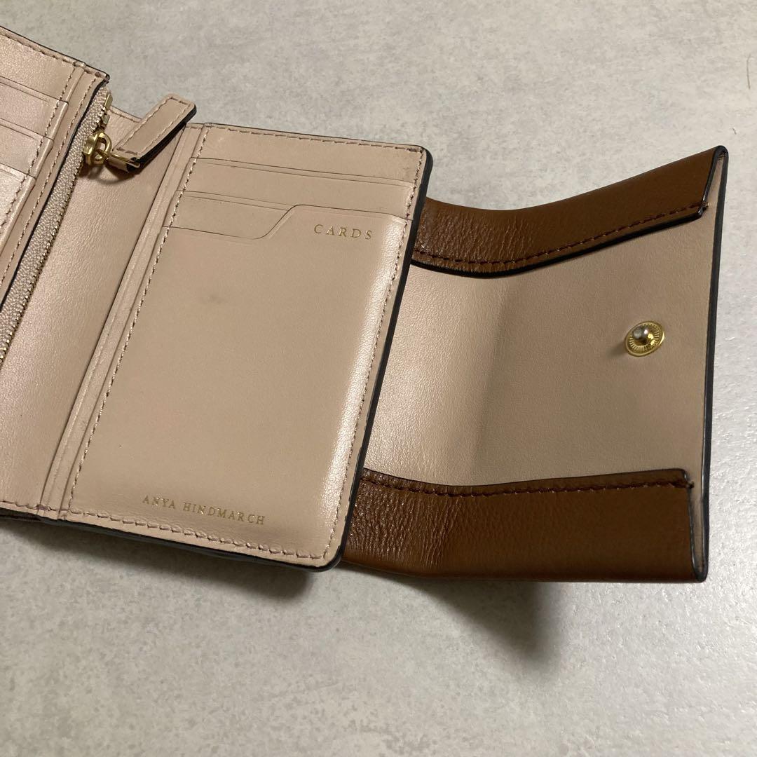 アニヤハインドマーチ 財布 ROPE BOW TRIFOLD WALLET