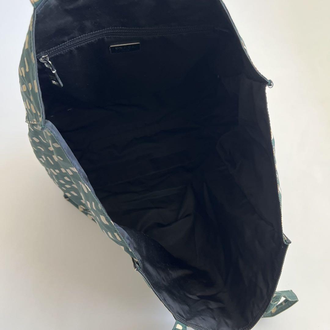 PRADA DOR PATTERN NYLON TOTE BYO BAG