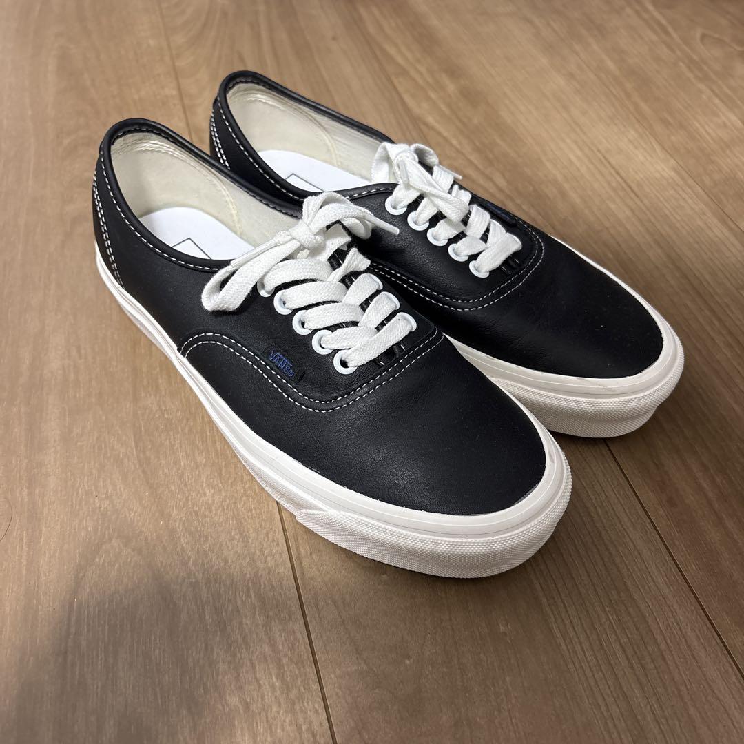 希少　vans アナハイム　レザー　ブラック　26cm