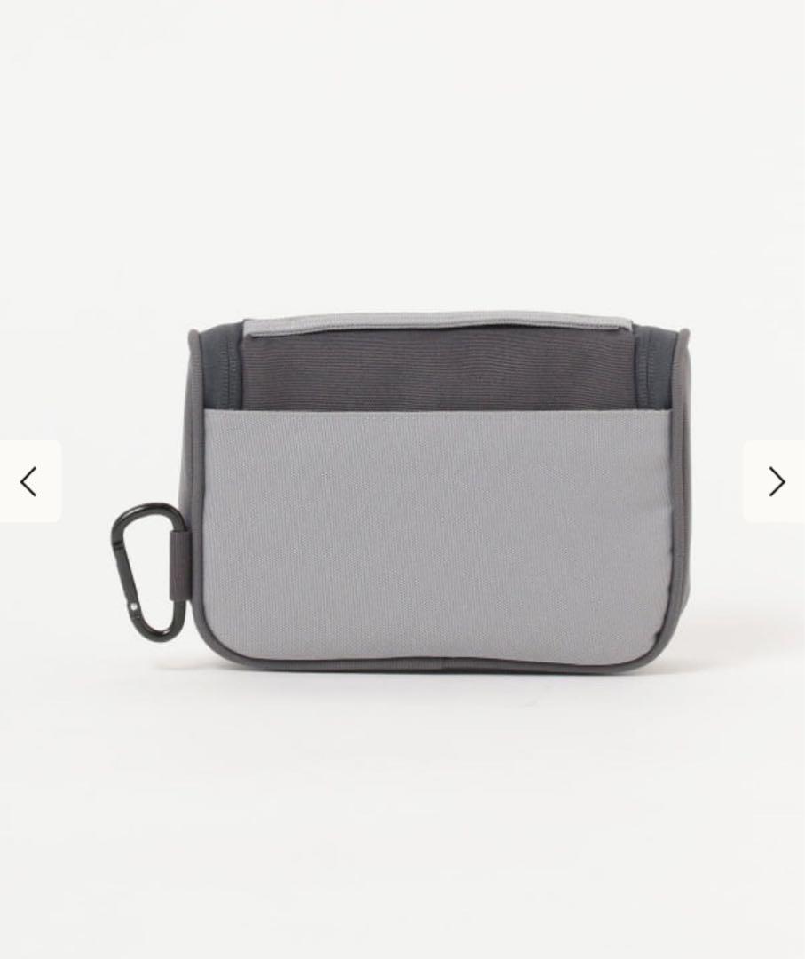 美品　BEAMS GOLF グレー ポーチ