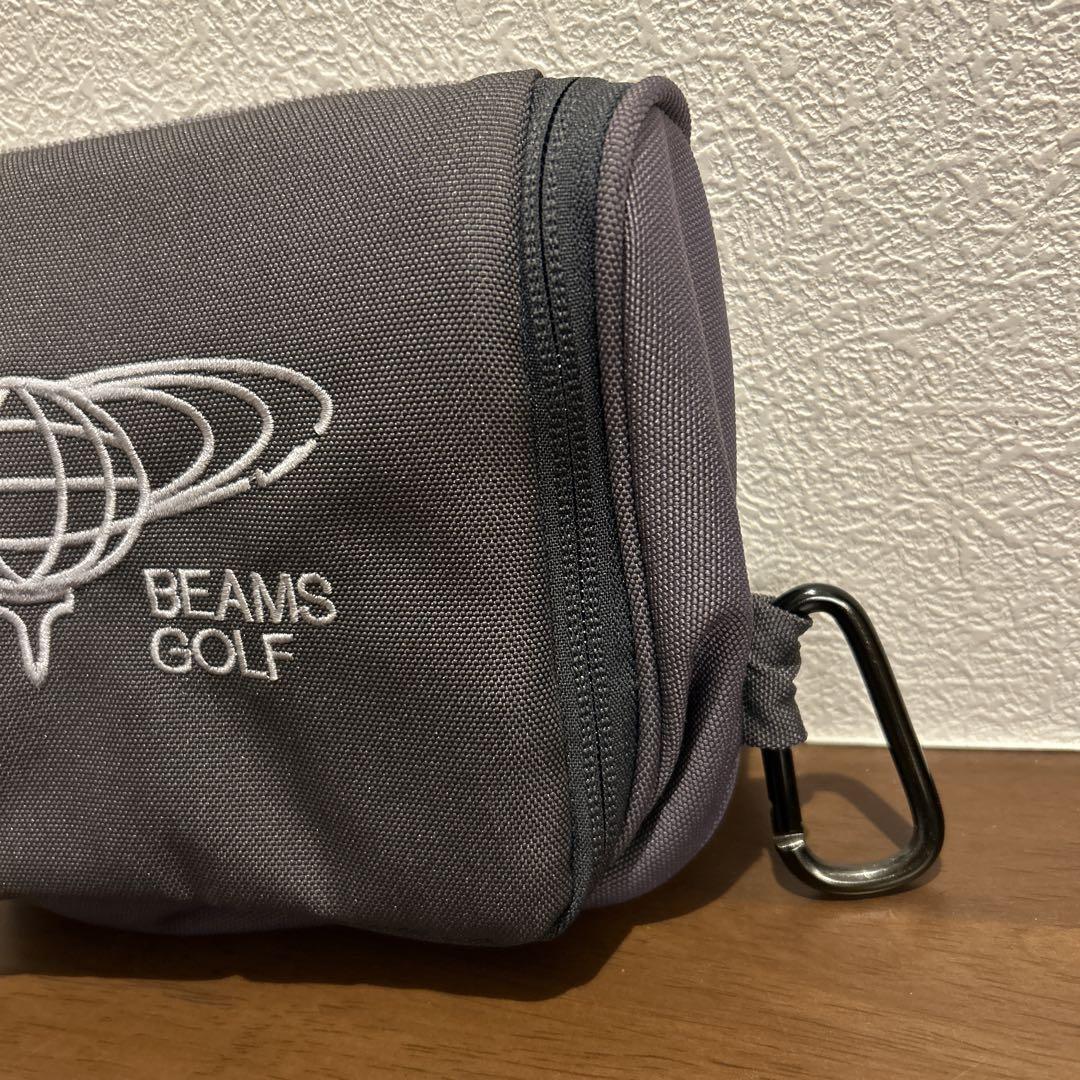 美品　BEAMS GOLF グレー ポーチ