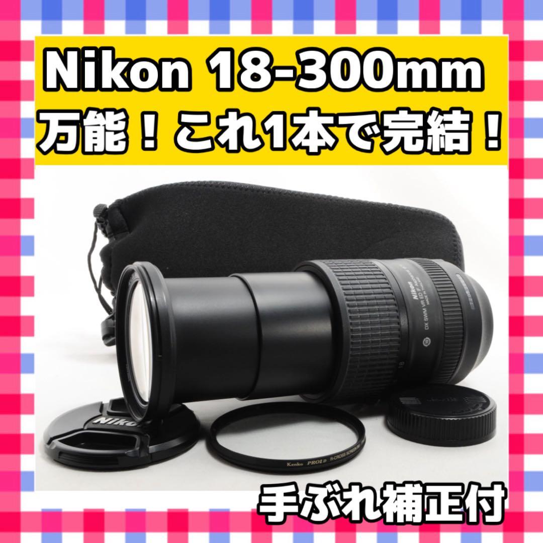 これ1本で完結 Nikon AF-S NIKKOR 18-300mmニコンFマウント Nikon
