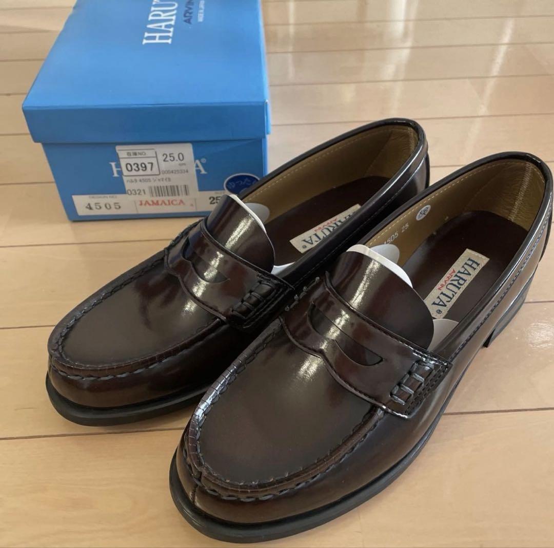 新品 ハルタ ローファー 25 ジャマイカ