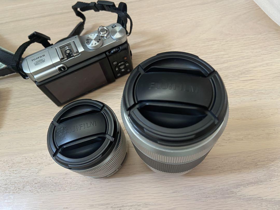 【美品】FUJIFILM X-A1 + XC16-50mm&XC50-230mm