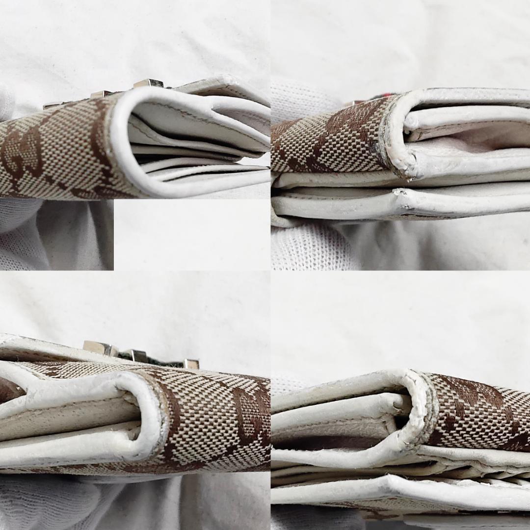 グッチ GUCCI 折り財布 GG柄 プリンシー Wホック シェリーライン ...