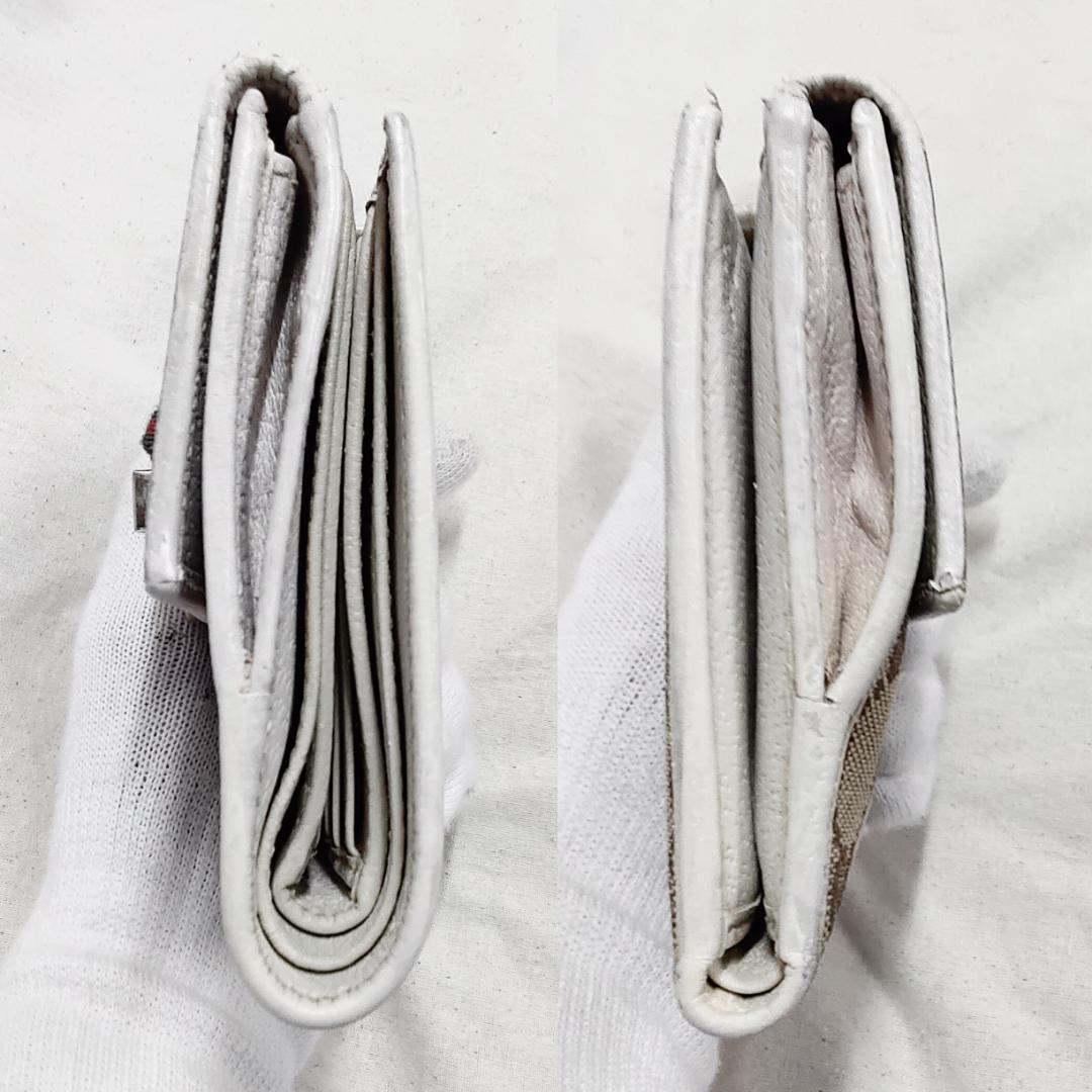 グッチ GUCCI 折り財布 GG柄 プリンシー Wホック シェリーライン ...