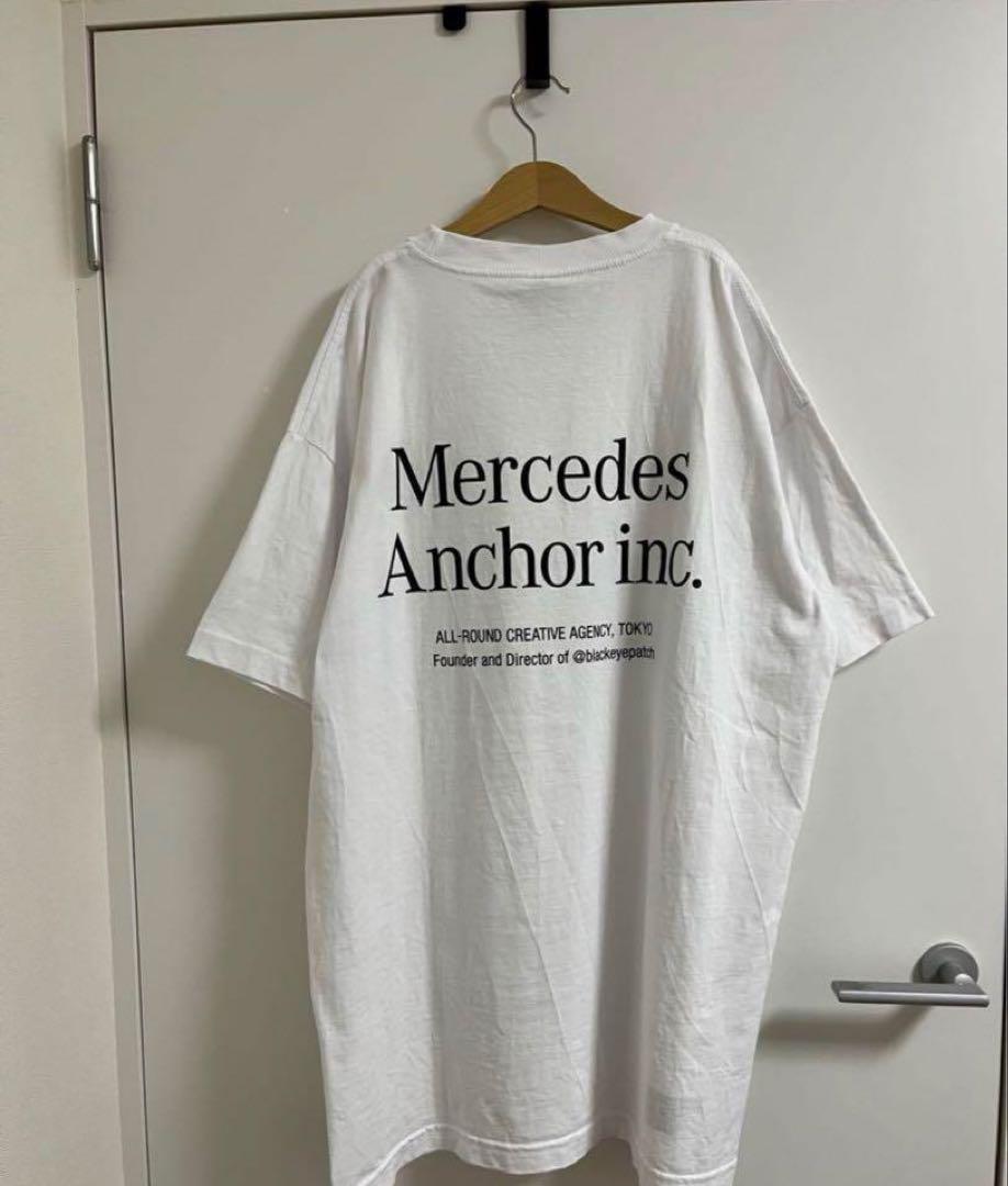 MERCEDES ANCHOR INC. ホワイト Tシャツ ポケット XL - メルカリ