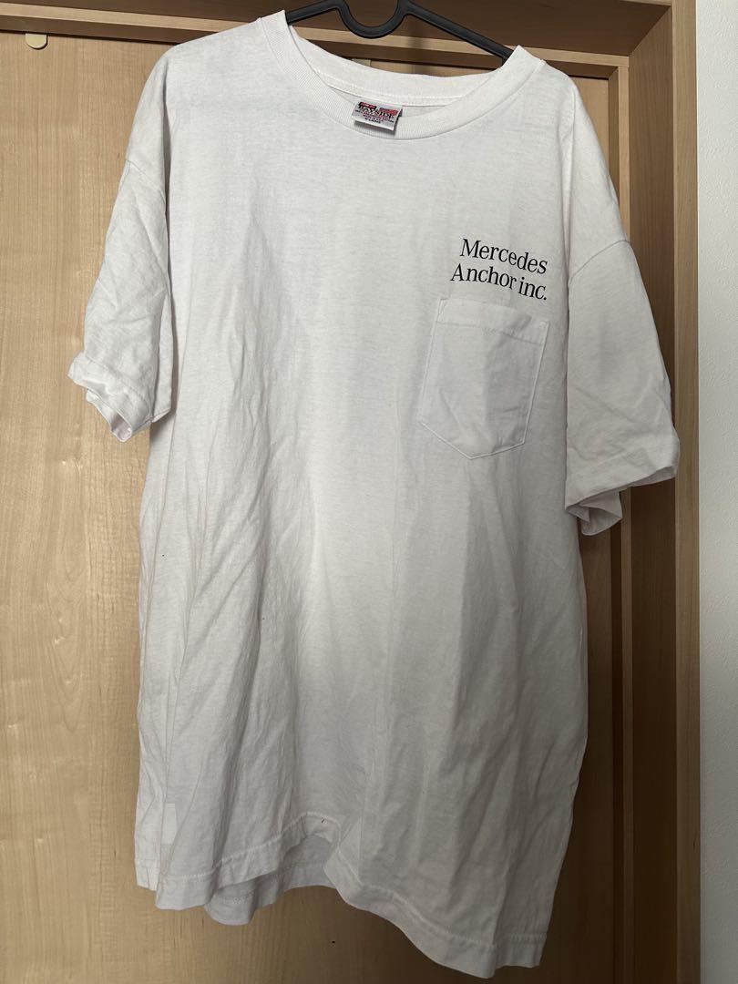 MERCEDES ANCHOR INC. ホワイト Tシャツ ポケット XL - メルカリ