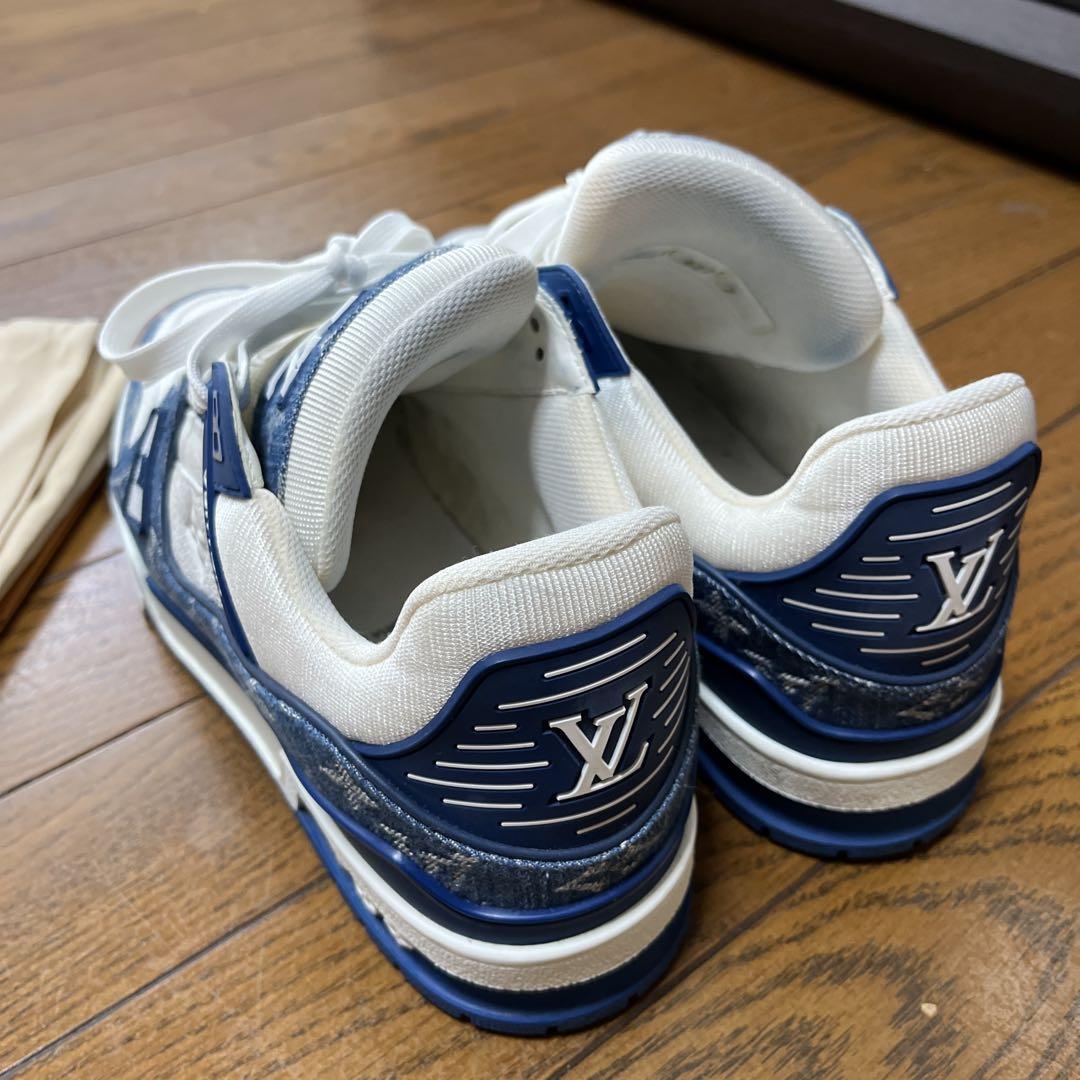 Louis Vuitton スニーカー デニム/ホワイト