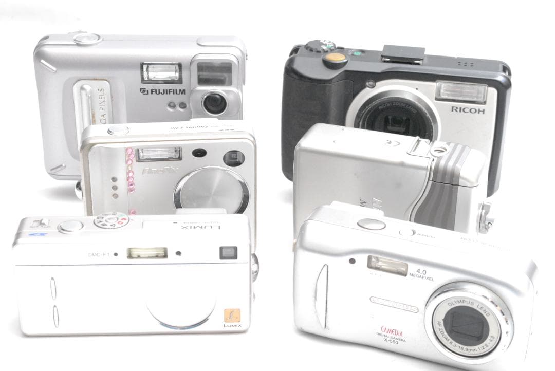 コンパクトデジカメ　6点　（ジャンク品）