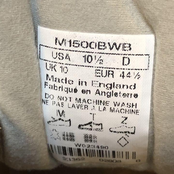 トヨさん専用 made in UK A07NL-m91885366703 ニューバランスM1500BWB 低価超特価