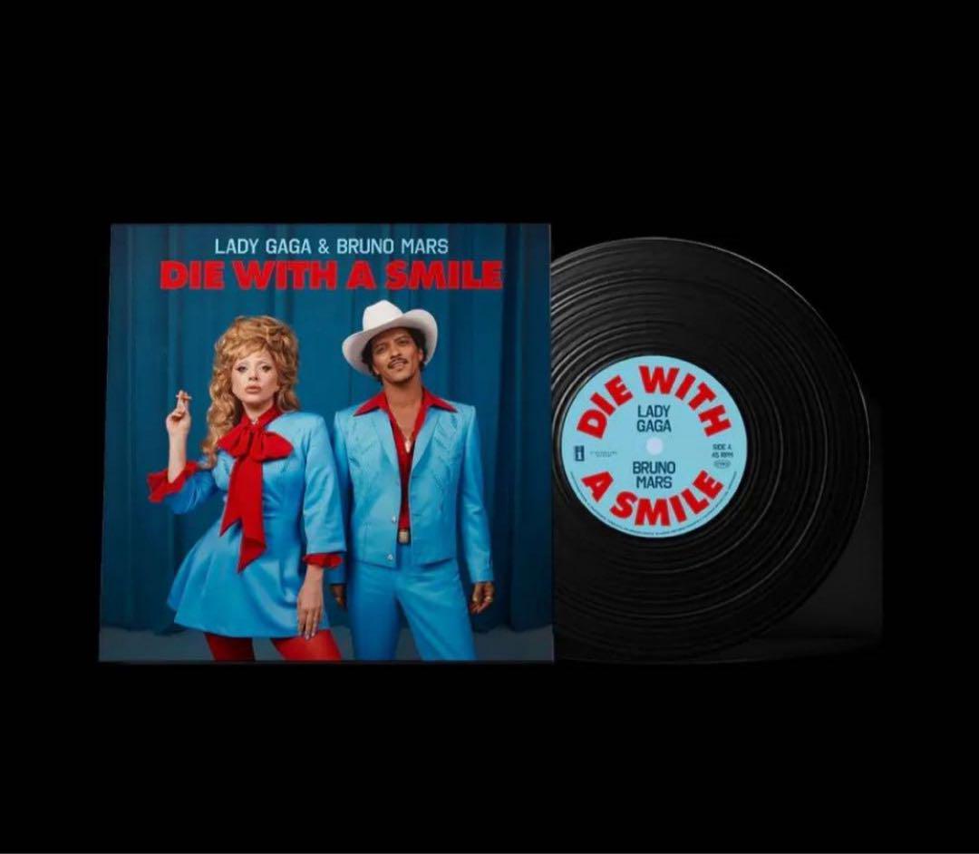 新品 Lady Gaga Bruno Mars Die With A Smile