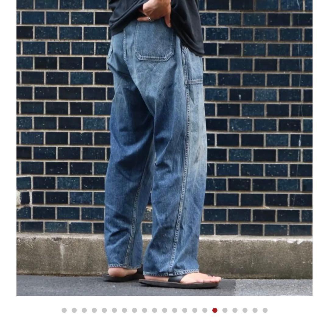 BOWWOW M-44 DENIM TROUSERS