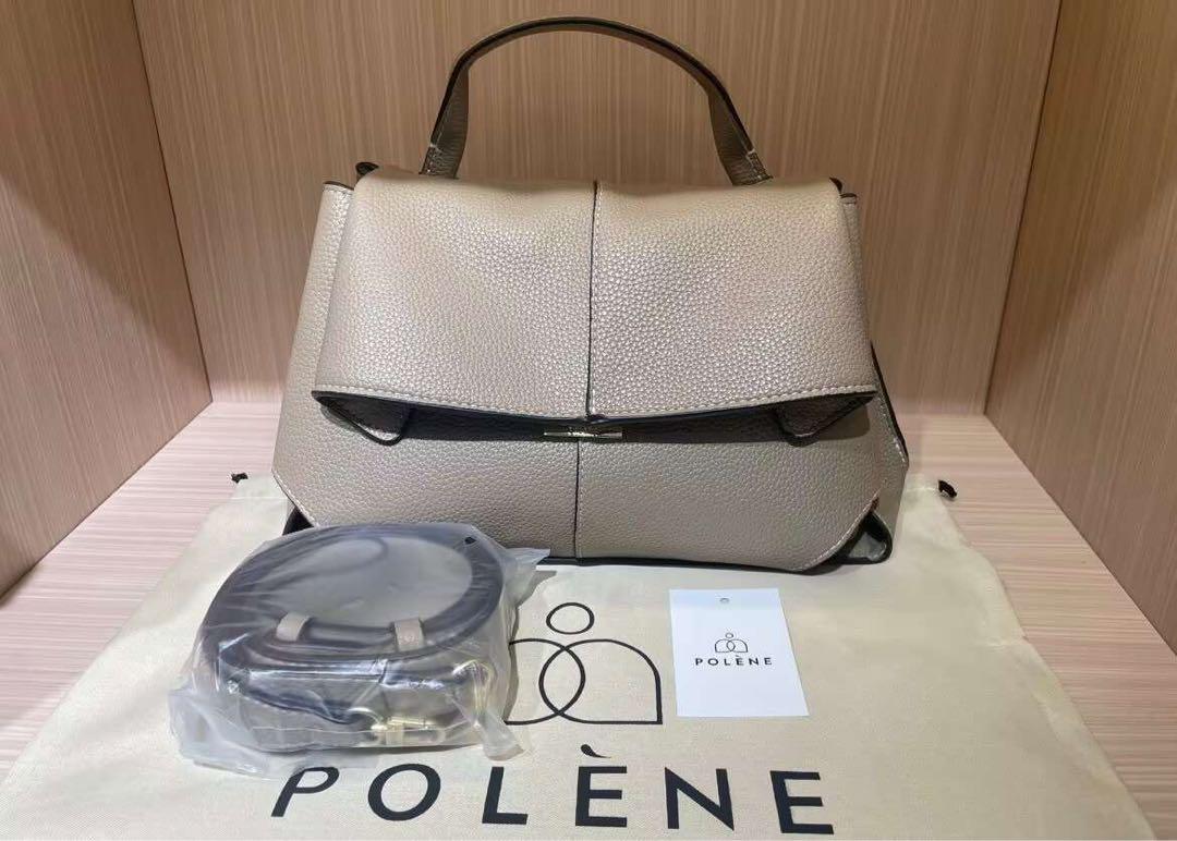 POLENE ポレーヌ Mokki Mini グレー ハンドバッグ - メルカリ POLENE ポレーヌ Mokki Mini グレー ハンドバッグ - メルカリ