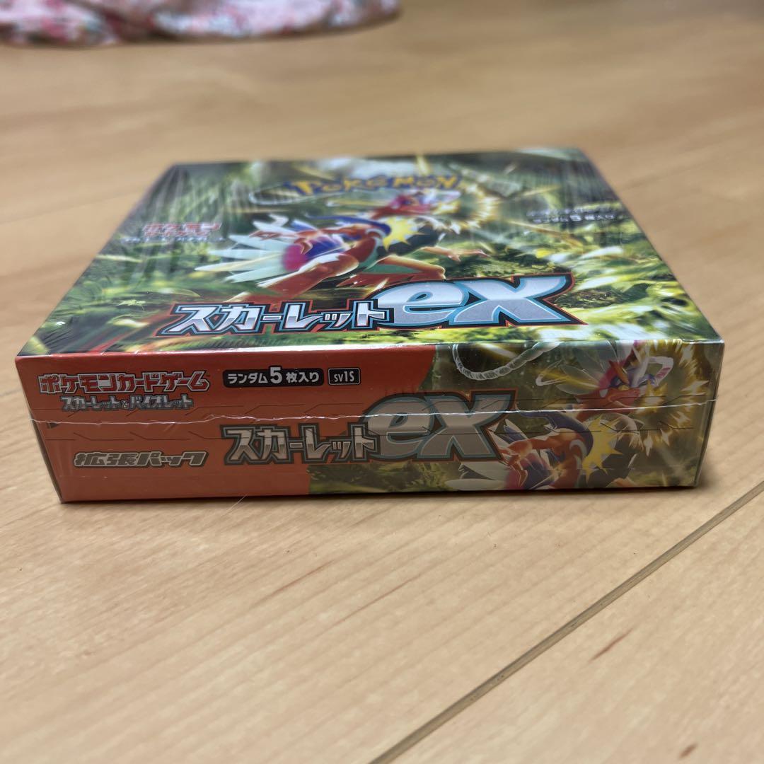 ポケモンカード 拡張パック スカーレットex シュリンク付き 1BOX