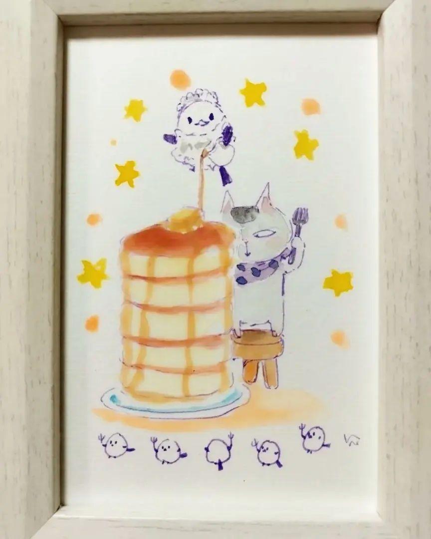 食欲の秋(原画)ポストカードのみ