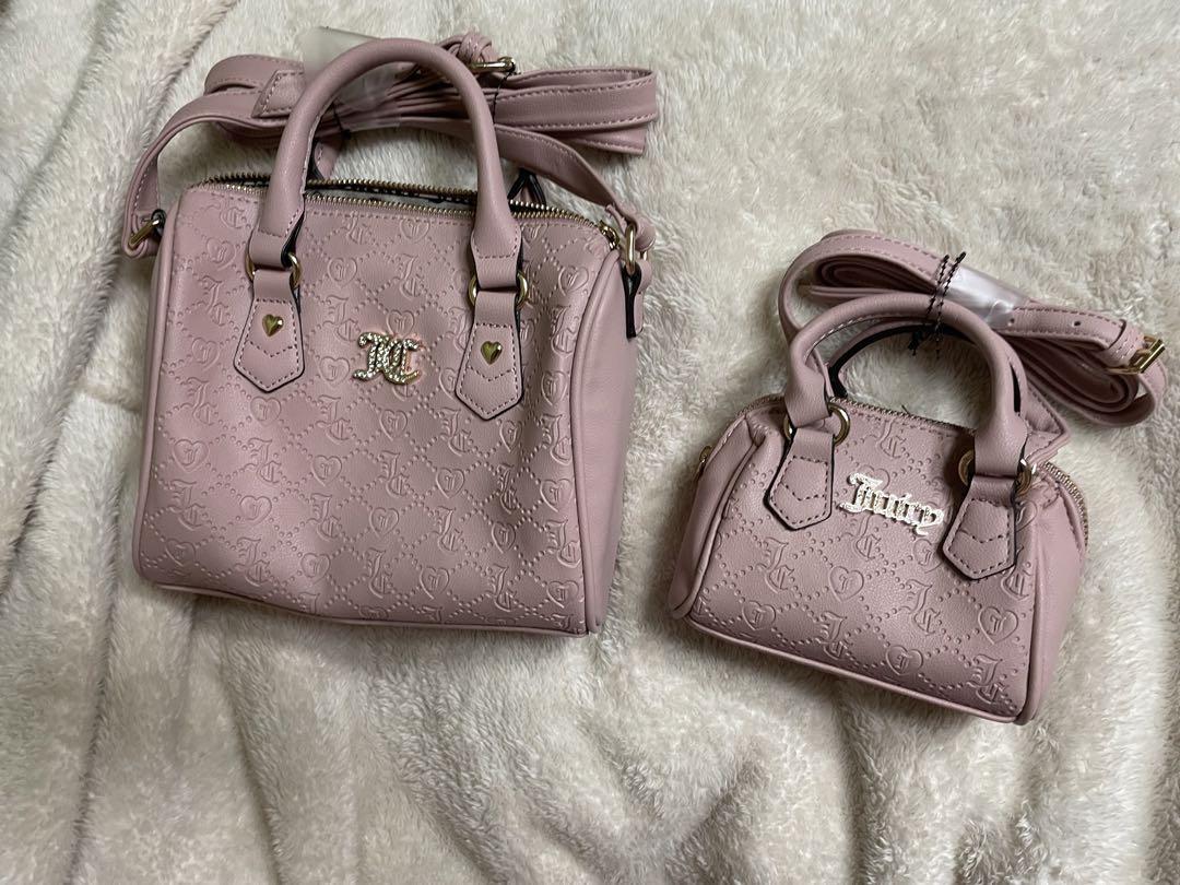 couture マミー＆ミーピンクハンドバッグ2点セット