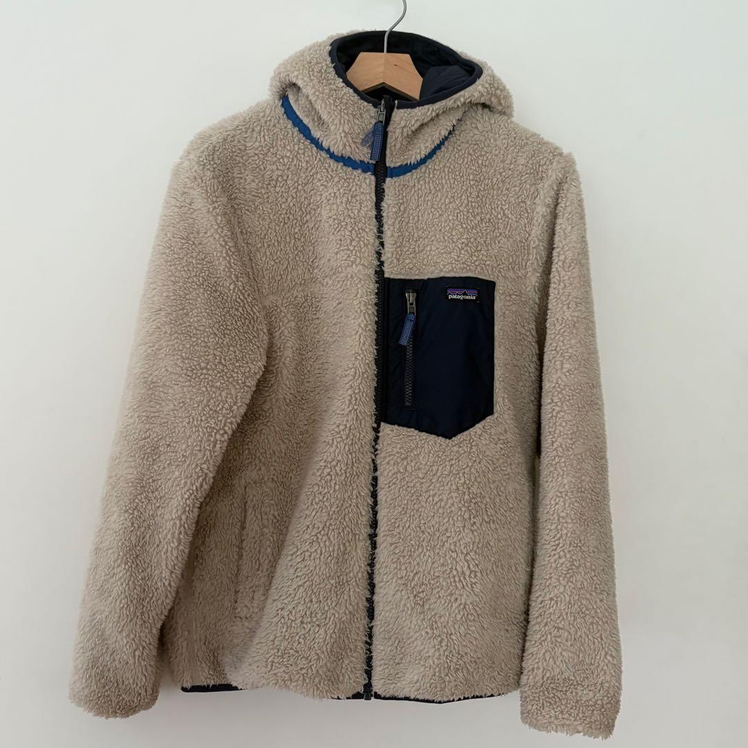パタゴニア キッズ リバーシブルレディフレディフーディ160cm patagonia
