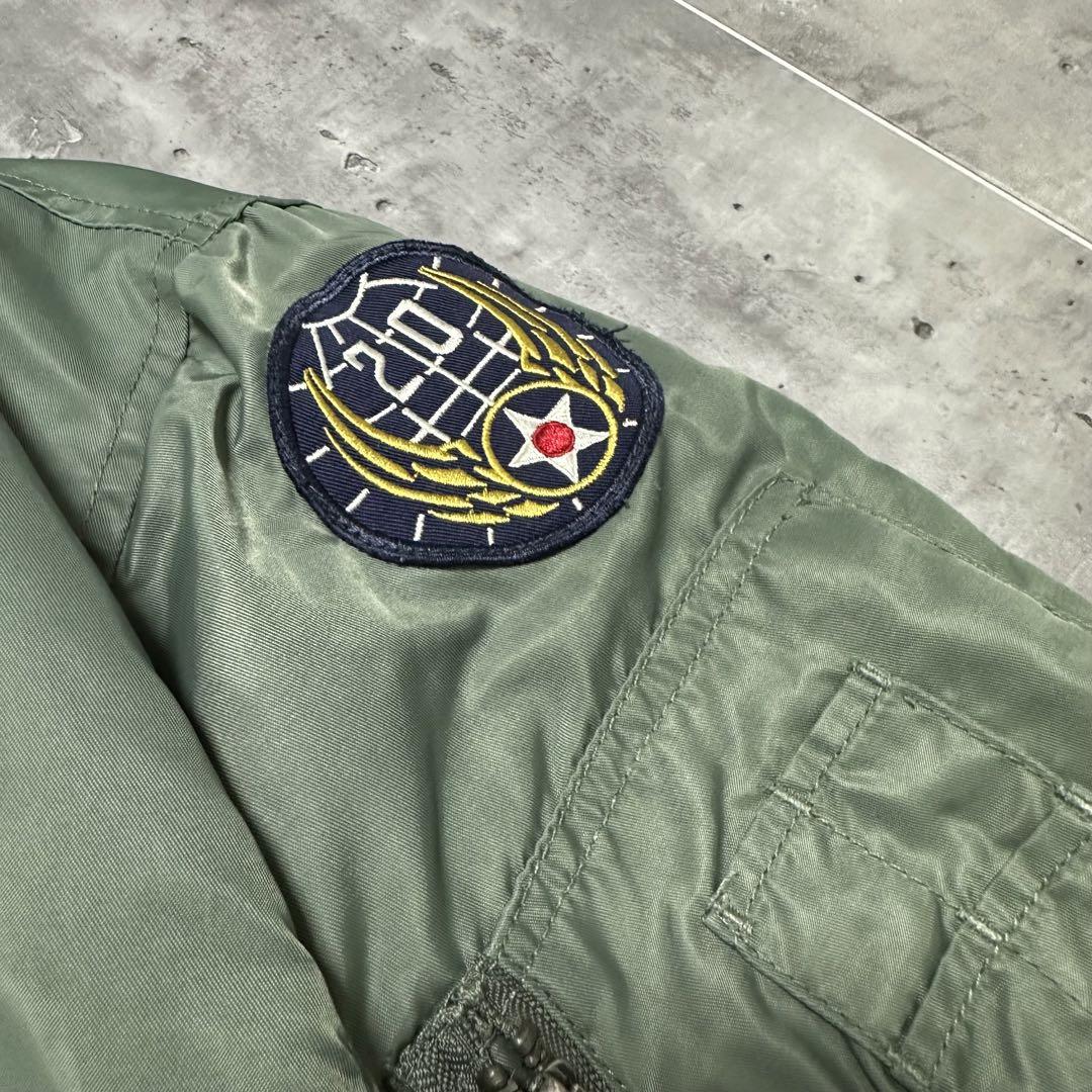 希少 90s flight deck USA MA-1 フライトジャケット