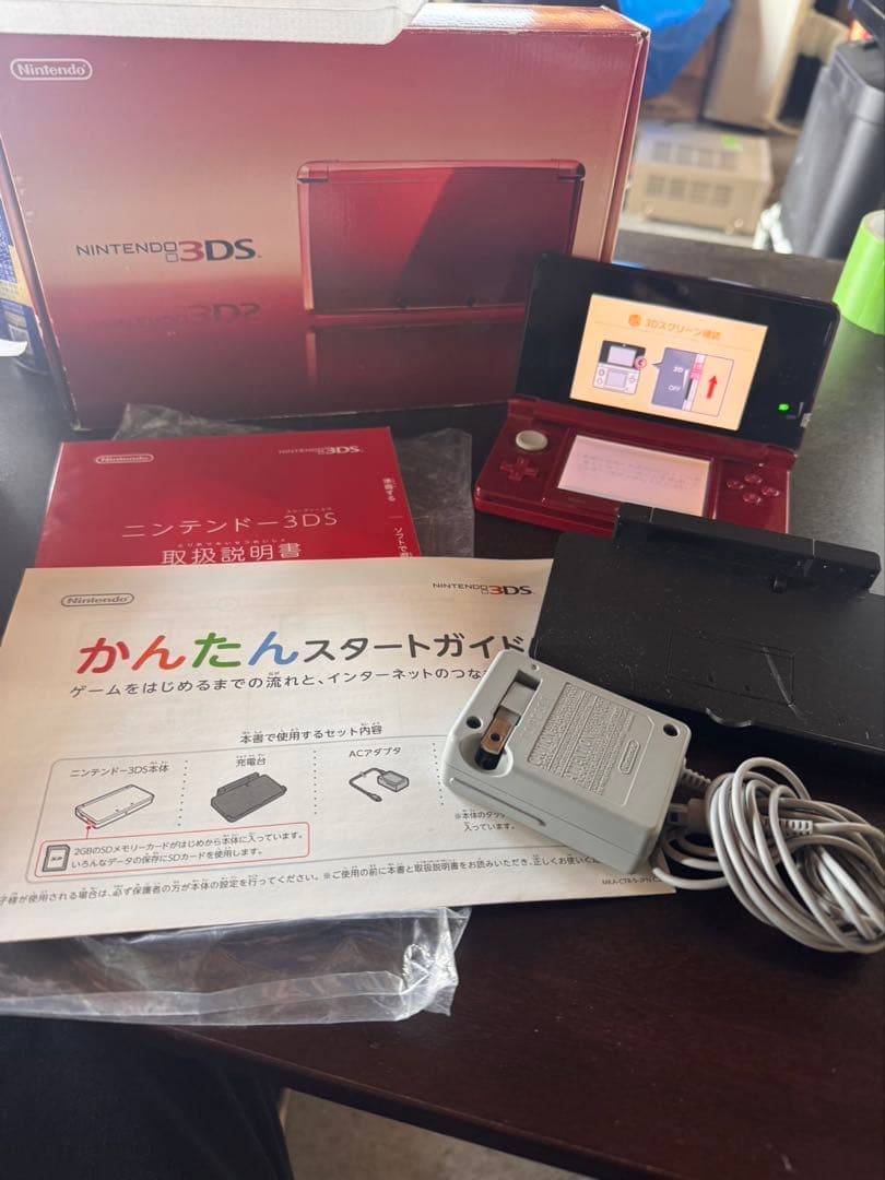 s892 ニンテンドー3DS フ レッド 本体 動作 済み任天堂
