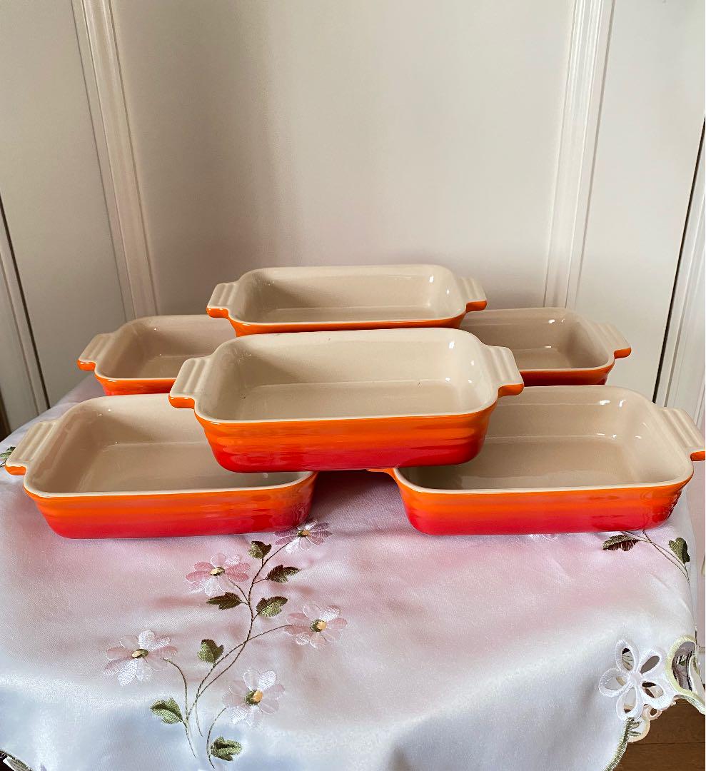 LE CREUSET ベイキングディッシュ 4点セットスクエアグラタン皿
