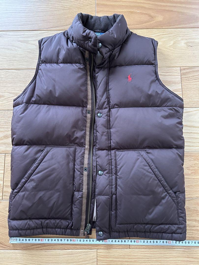 Ralph Lauren ブラウン ダウンベスト