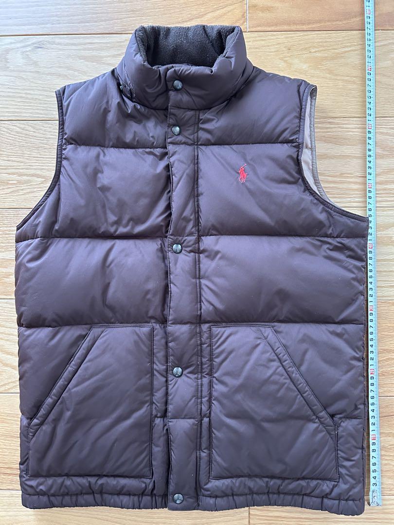 Ralph Lauren ブラウン ダウンベスト
