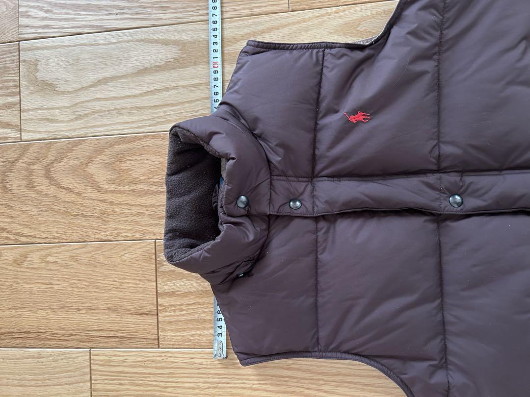 Ralph Lauren ブラウン ダウンベスト