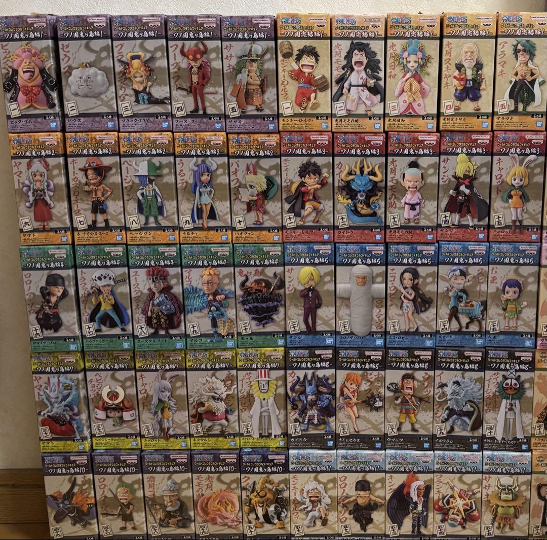 ワーコレ　ワンピース　ワノ国　まとめ売り ワンピース ワールドコレクタブルフィギュア ワノ国 まとめ売り