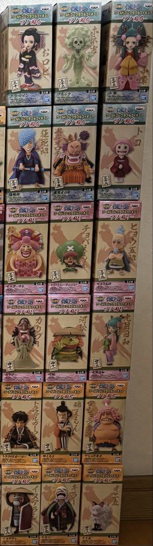 ワーコレ　ワンピース　ワノ国　まとめ売り ワンピース ワールドコレクタブルフィギュア ワノ国 まとめ売り